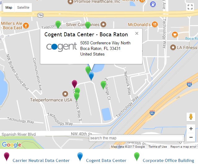 Boca map